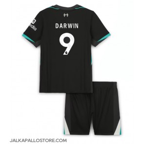 Liverpool Darwin Nunez #9 Vieraspaita Lapsille 2024-25 Lyhythihainen (+ shortsit)
